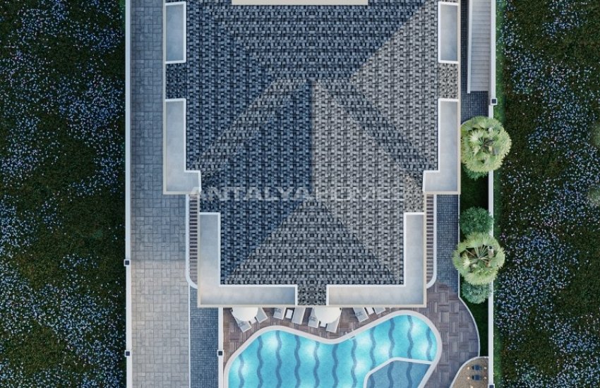 Modernly Designed Apartments Near Dim River in Kestel Alanya 18