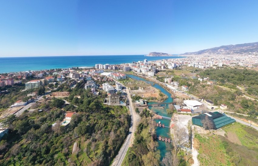 Modernly Designed Apartments Near Dim River in Kestel Alanya 3