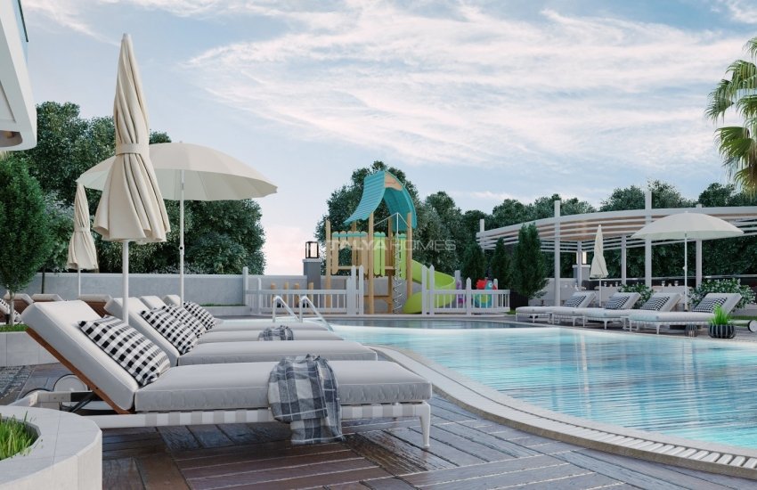 Modernly Designed Apartments Near Dim River in Kestel Alanya 8