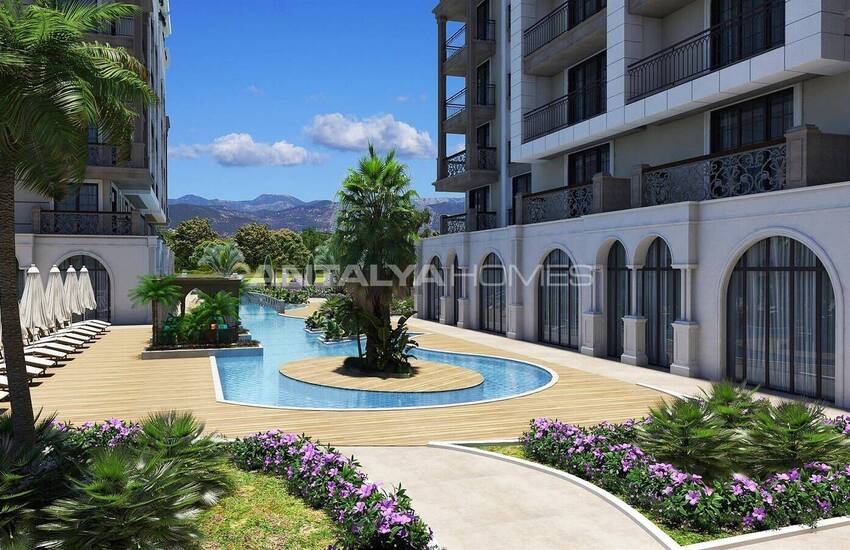 Goed Gelegen Appartementen Met Moderne Ontwerpen In Alanya 4