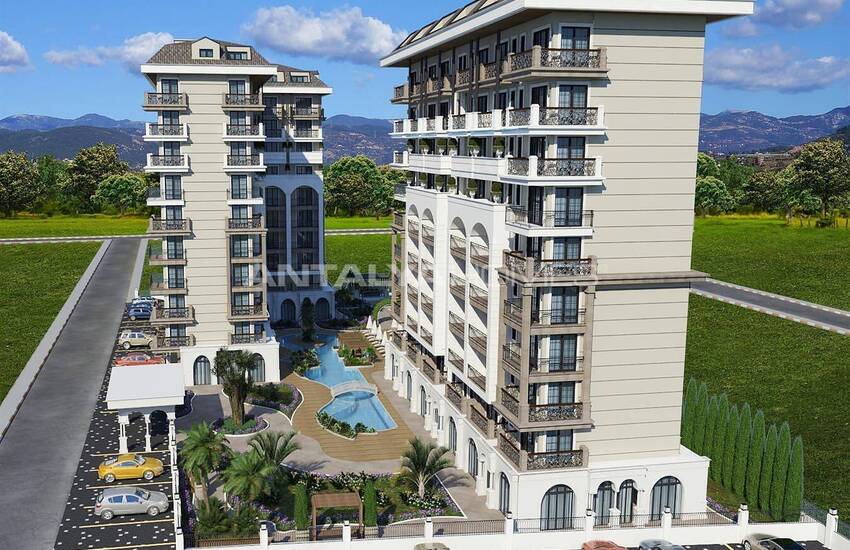 Goed Gelegen Appartementen Met Moderne Ontwerpen In Alanya 2