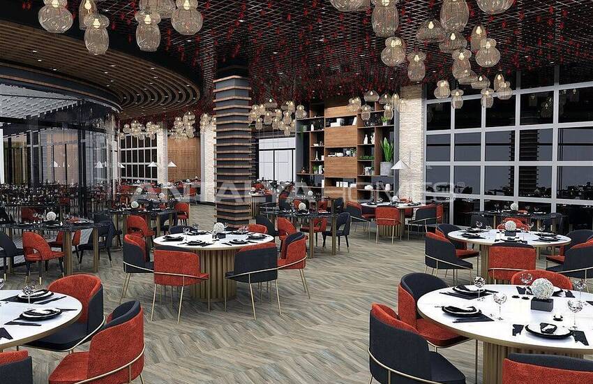 املاک جدید با دید دریا در مجتمعی در آلانیا 10