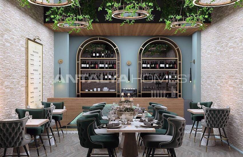 املاک جدید با دید دریا در مجتمعی در آلانیا 11