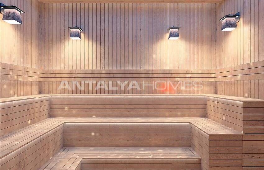 املاک جدید با دید دریا در مجتمعی در آلانیا 16