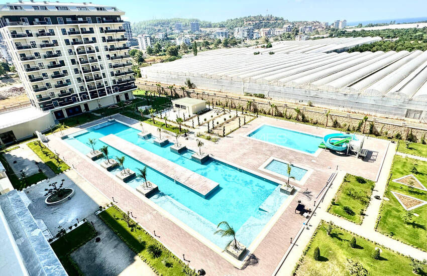 Nybyggda Fastigheter Med Havsutsikt I Ett Komplex I Alanya 4