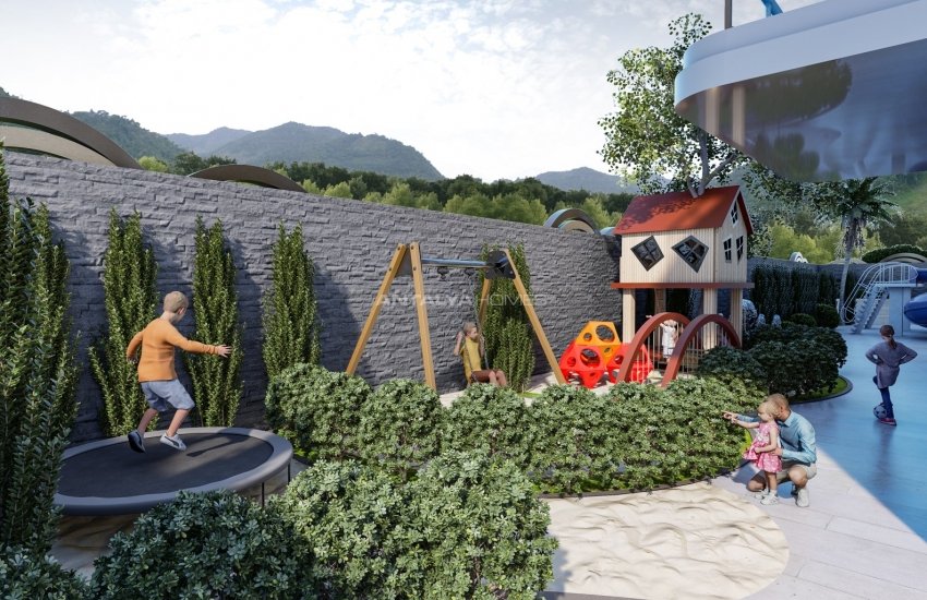 Sea View Properties Near the Beach in Alanya Demirtas 12