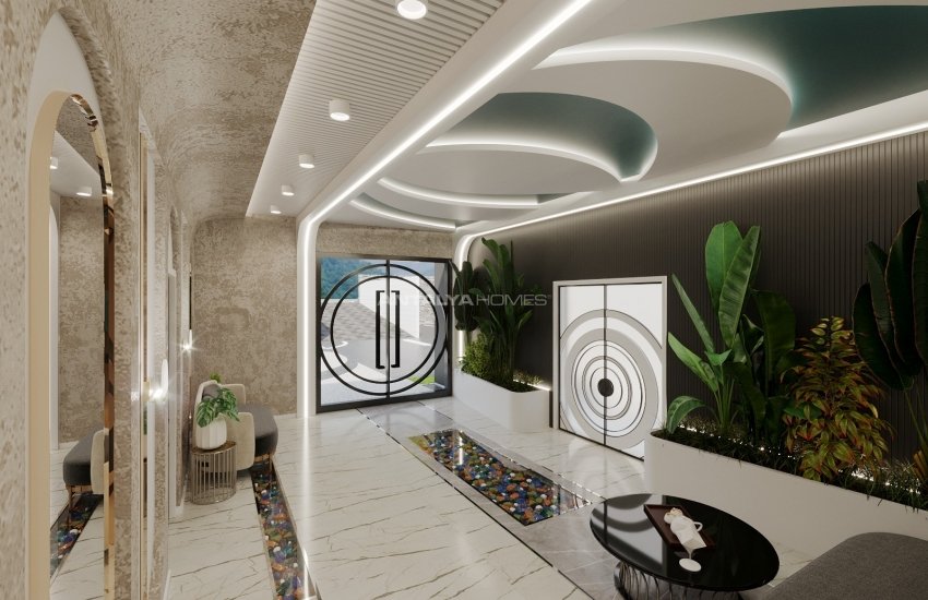 Sea View Properties Near the Beach in Alanya Demirtas 13