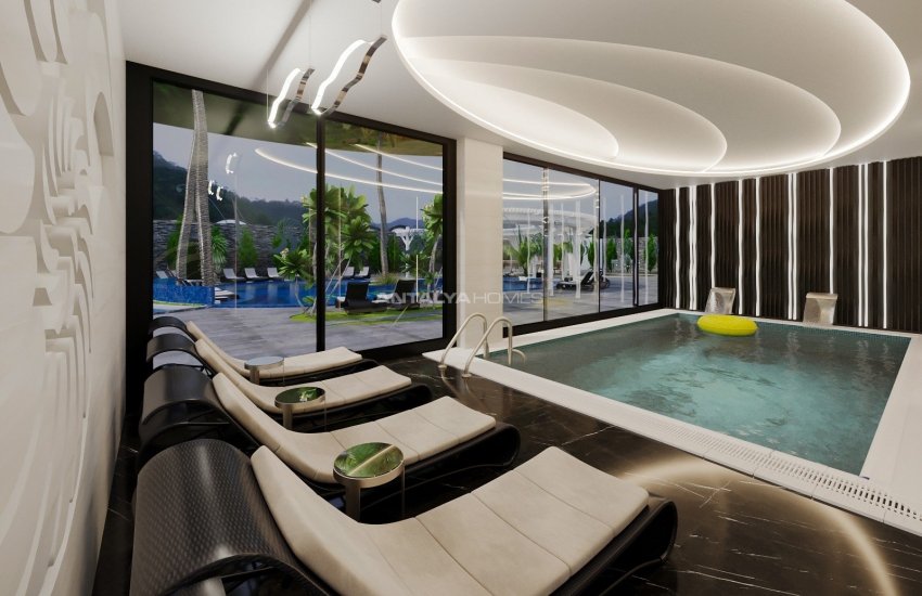 Sea View Properties Near the Beach in Alanya Demirtas 15