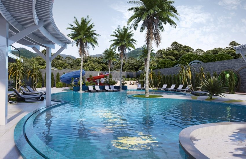 Sea View Properties Near the Beach in Alanya Demirtas 5