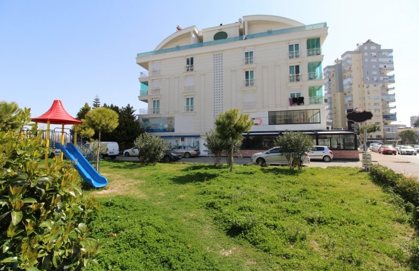 Key Ready Furnished Apartment on the Street in Lara Antalya