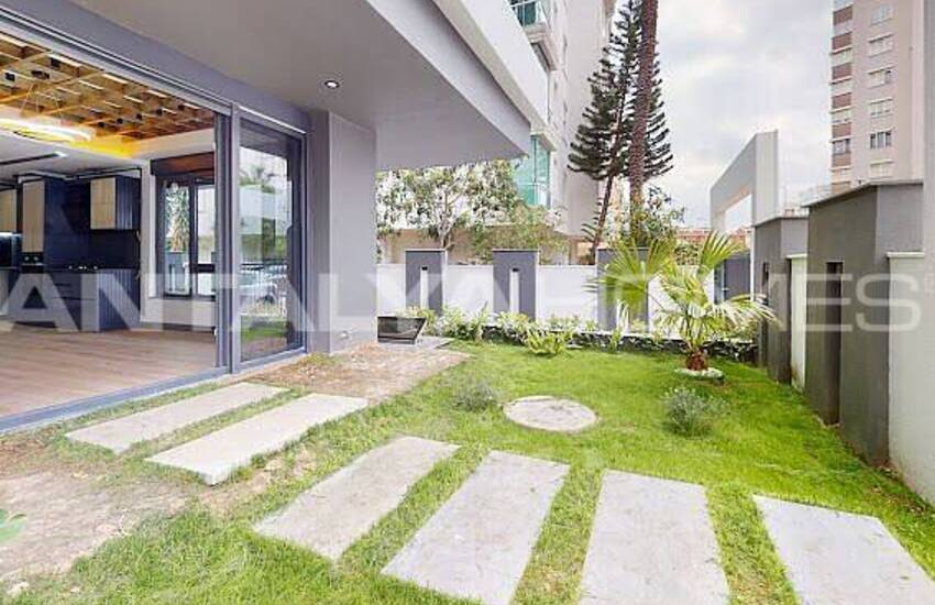 املاک نوساز در یک مجتمع لوکس با استخر در یشیلباهچه، لارا 15