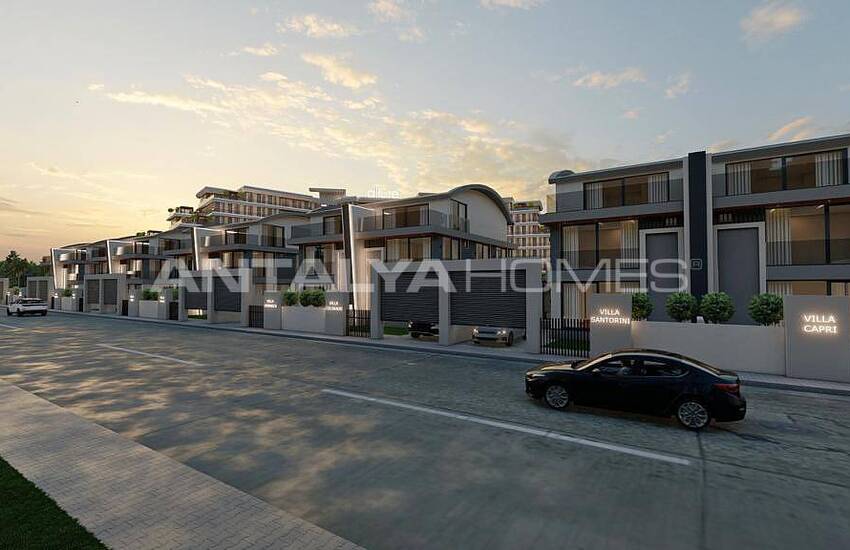 Luxurious Villas Surrounded by Social Facilities in Antalya 1