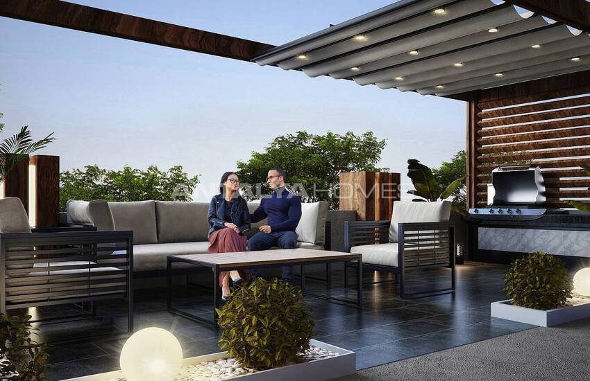 Alanya Kargıcak'ta Doğa İle İç İçe Konumda Manzaralı Şık Villa 13