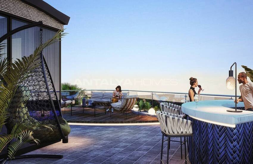 Alanya Kargıcak'ta Doğa İle İç İçe Konumda Manzaralı Şık Villa 14