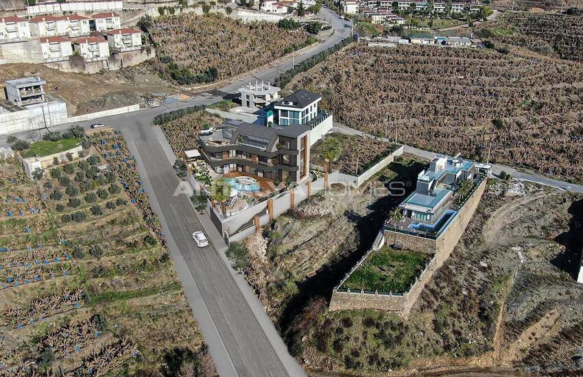 Alanya Kargıcak'ta Doğa İle İç İçe Konumda Manzaralı Şık Villa 7