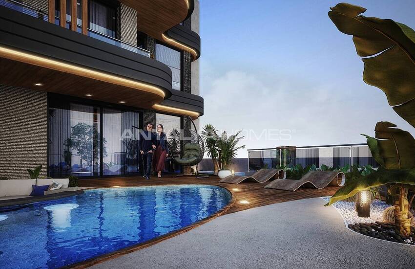 Alanya Kargıcak'ta Doğa İle İç İçe Konumda Manzaralı Şık Villa 2