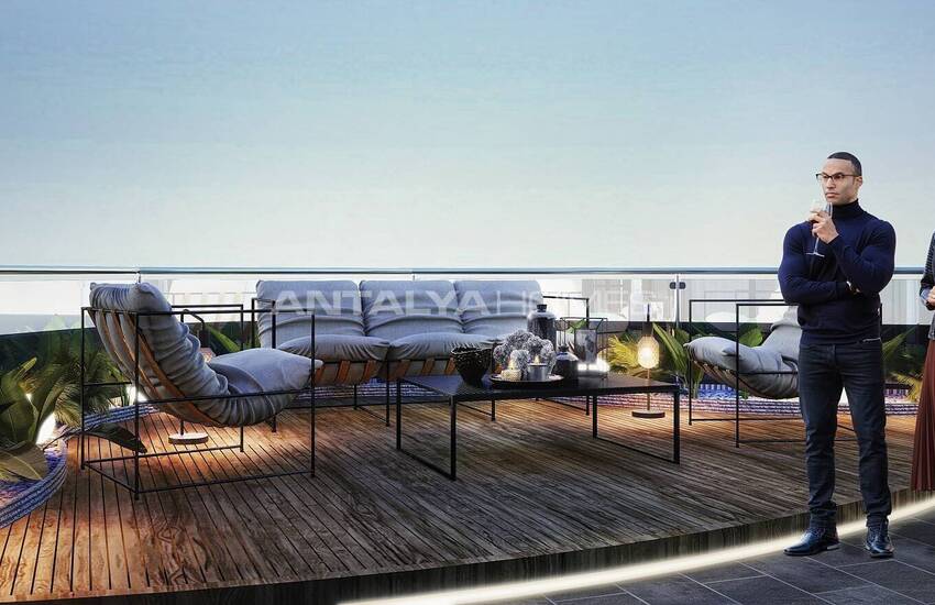 منزل عصري أنيق في منطقة هادئة في كارغيجاك ألانيا 15