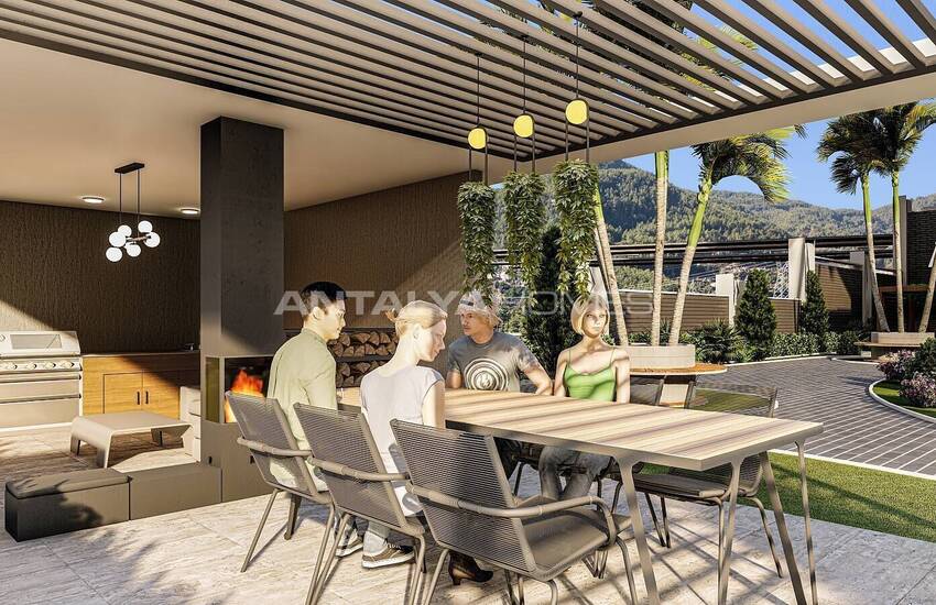 New Real Estate with Sea View in Modern Complex in Alanya 25