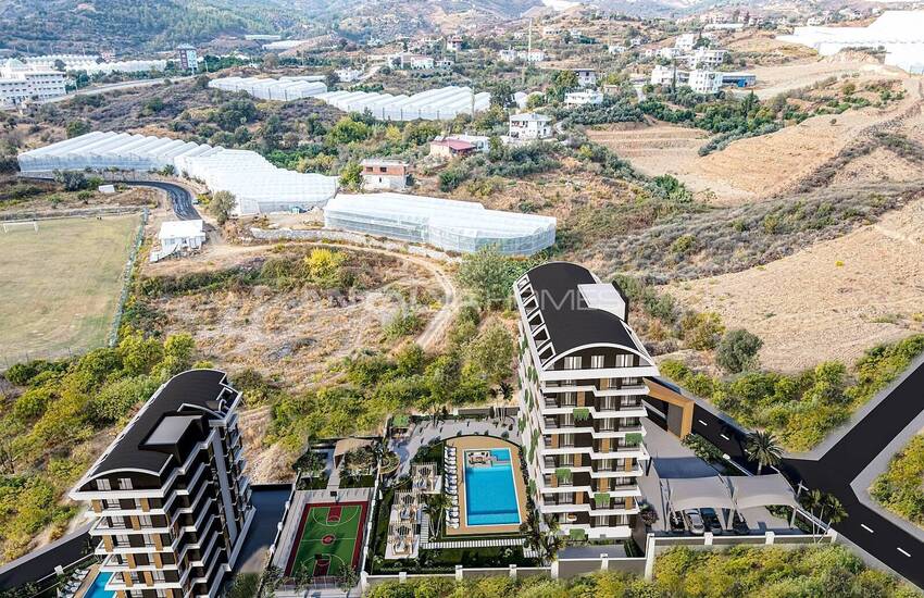 New Real Estate with Sea View in Modern Complex in Alanya 5