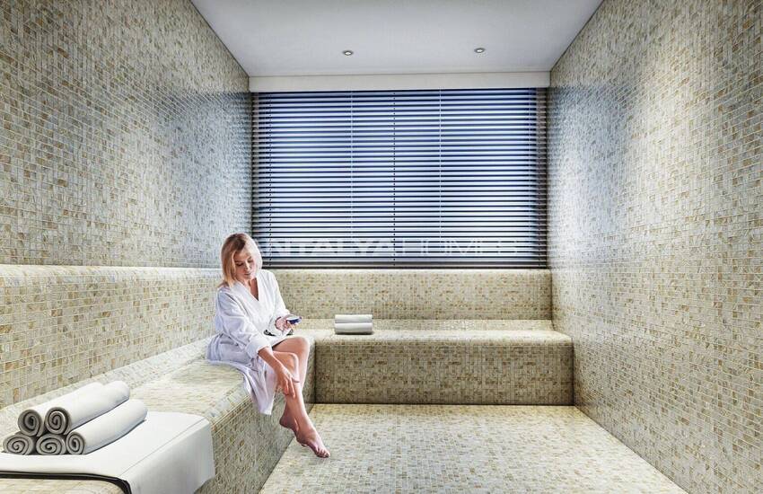 New Real Estate with Sea View in Modern Complex in Alanya 18