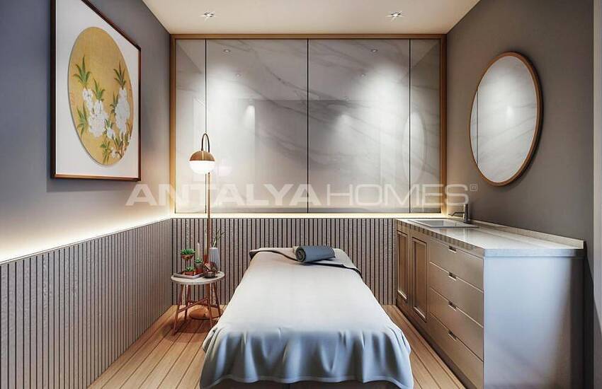 New Real Estate with Sea View in Modern Complex in Alanya 15