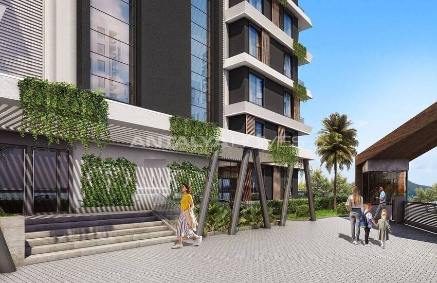 New Real Estate with Sea View in Modern Complex in Alanya 8