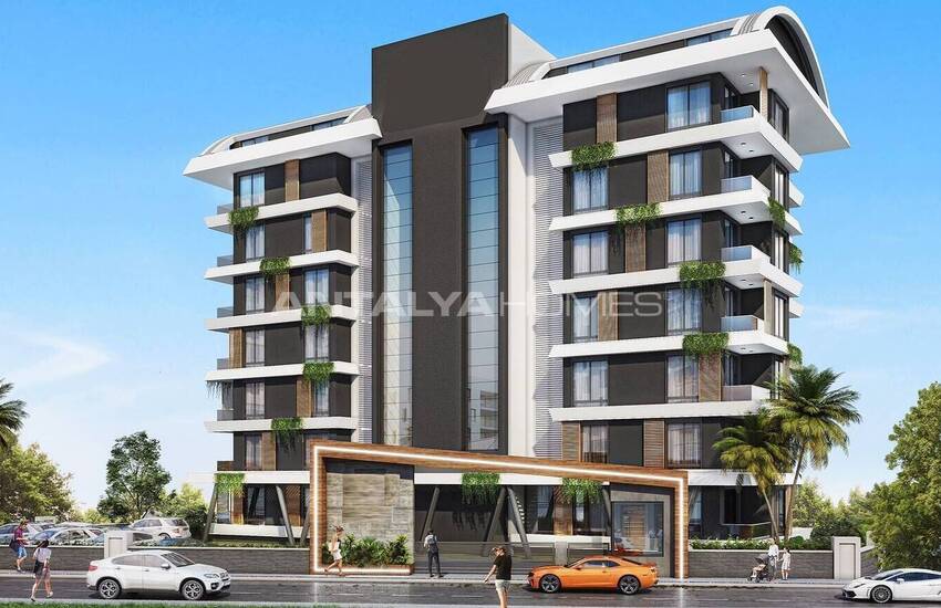 New Real Estate with Sea View in Modern Complex in Alanya 6