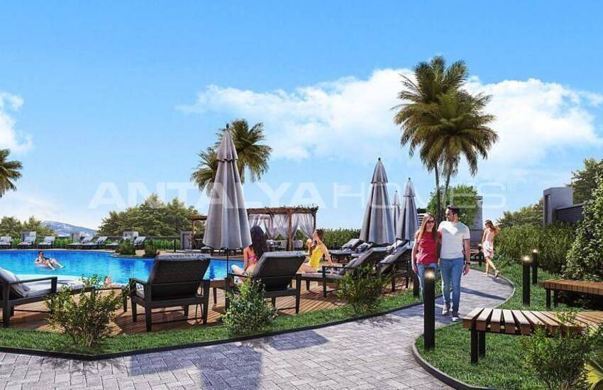 New Real Estate with Sea View in Modern Complex in Alanya 22