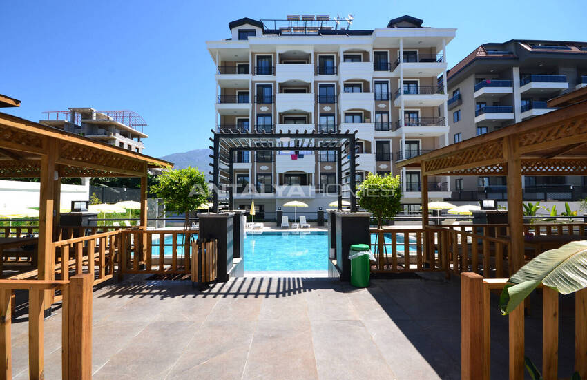 Fastigheter Nära Havet I Ett Komplex Med Rika Faciliteter I Alanya 9