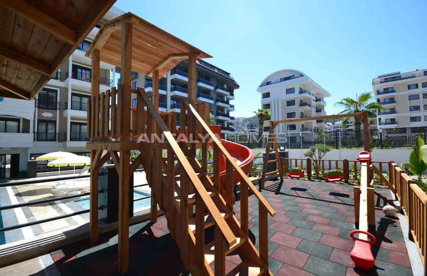 Fastigheter Nära Havet I Ett Komplex Med Rika Faciliteter I Alanya 15