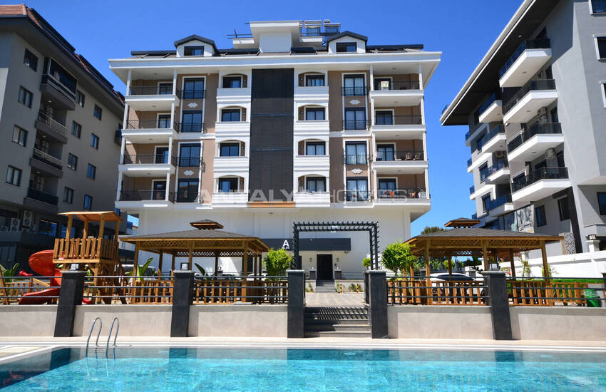 Fastigheter Nära Havet I Ett Komplex Med Rika Faciliteter I Alanya 3