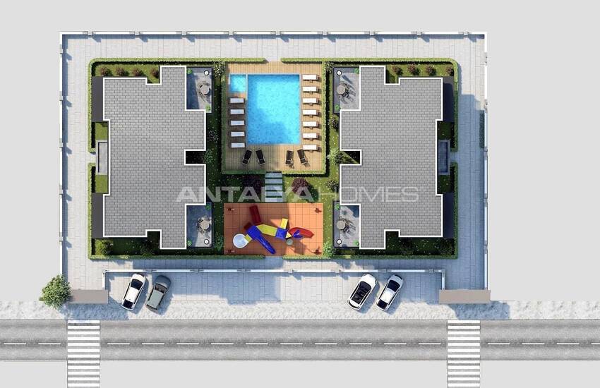 Antalya Kadriye’de Tüm Olanaklara Yakın Modern Daireler 9