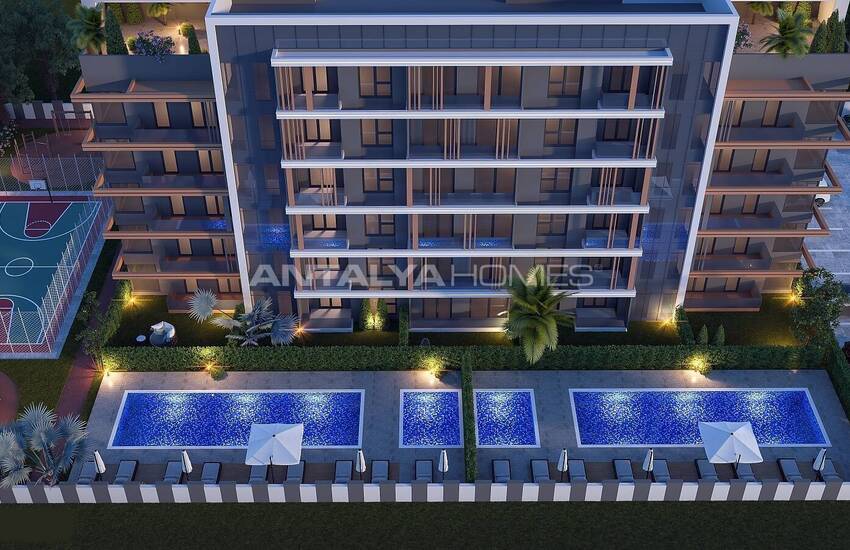 Apartments for Sale in a Secure Complex in Antalya Altintas