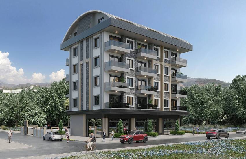 New Build Real Estate Near Sea in Kargicak Alanya