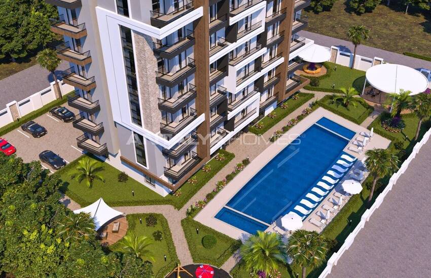 Stijlvolle Appartementen Met Zeezicht In Complex In Alanya 2