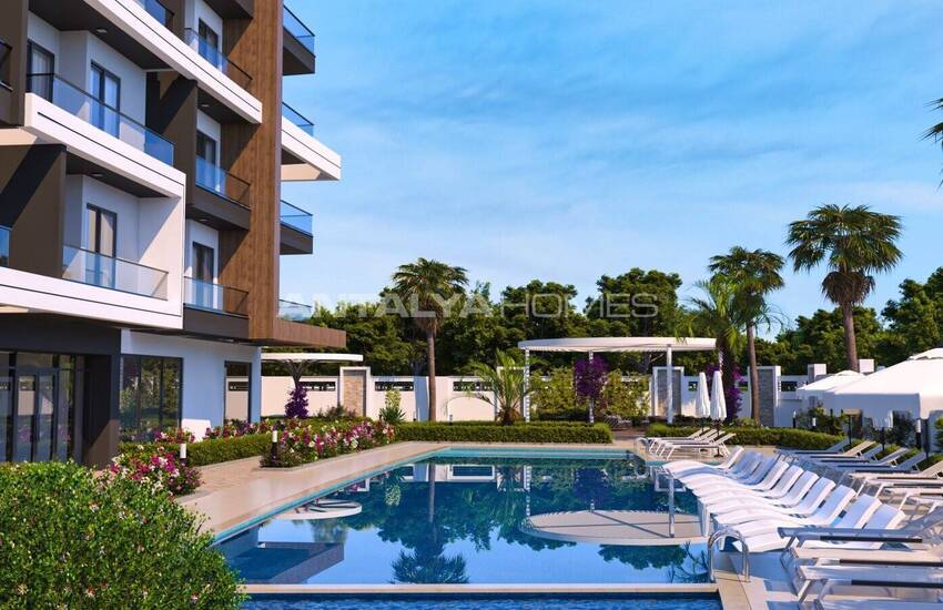 Stijlvolle Appartementen Met Zeezicht In Complex In Alanya 3