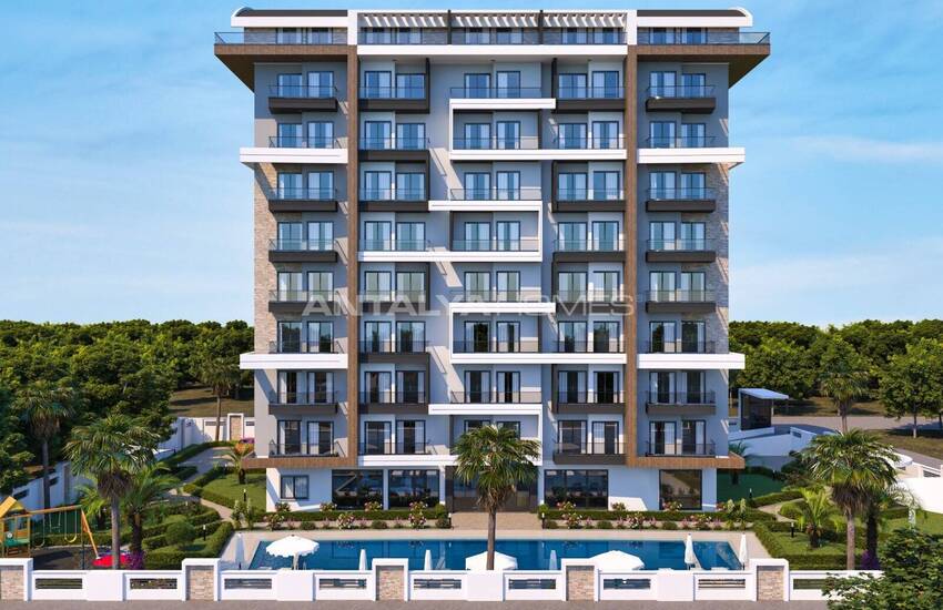 Stijlvolle Appartementen Met Zeezicht In Complex In Alanya 6