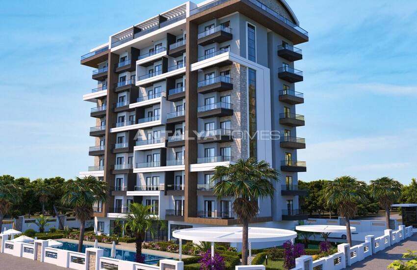 Stijlvolle Appartementen Met Zeezicht In Complex In Alanya 7