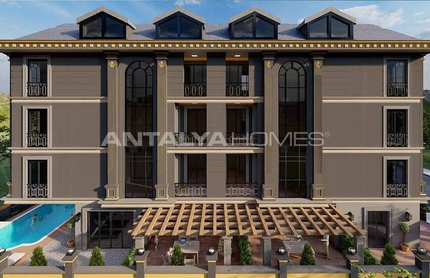 Apartments in a Boutique Project with Pool in Mahmutlar Alanya 1