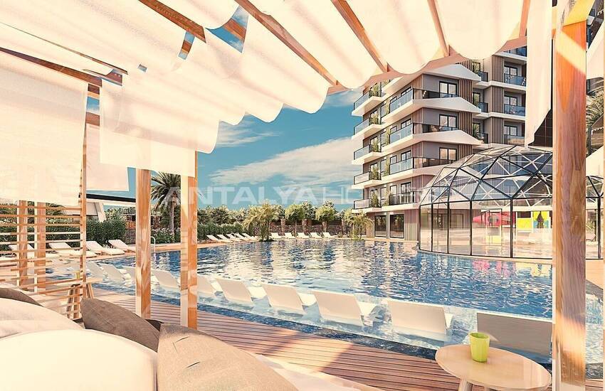 Квартиры в Новом Комплексе в Центре Аланьи 11