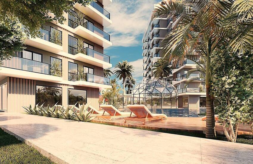 Квартиры в Новом Комплексе в Центре Аланьи 12