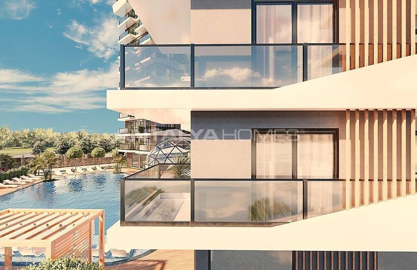 Квартиры в Новом Комплексе в Центре Аланьи 13