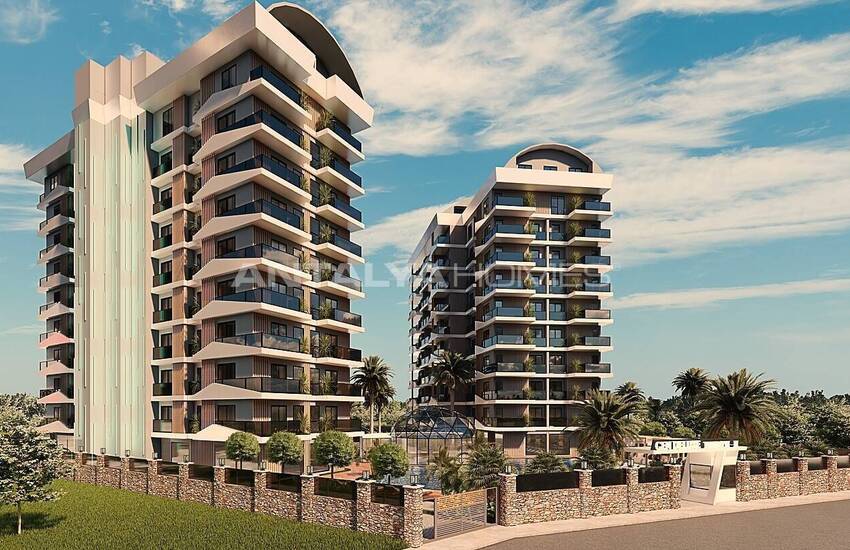 Квартиры в Новом Комплексе в Центре Аланьи 17