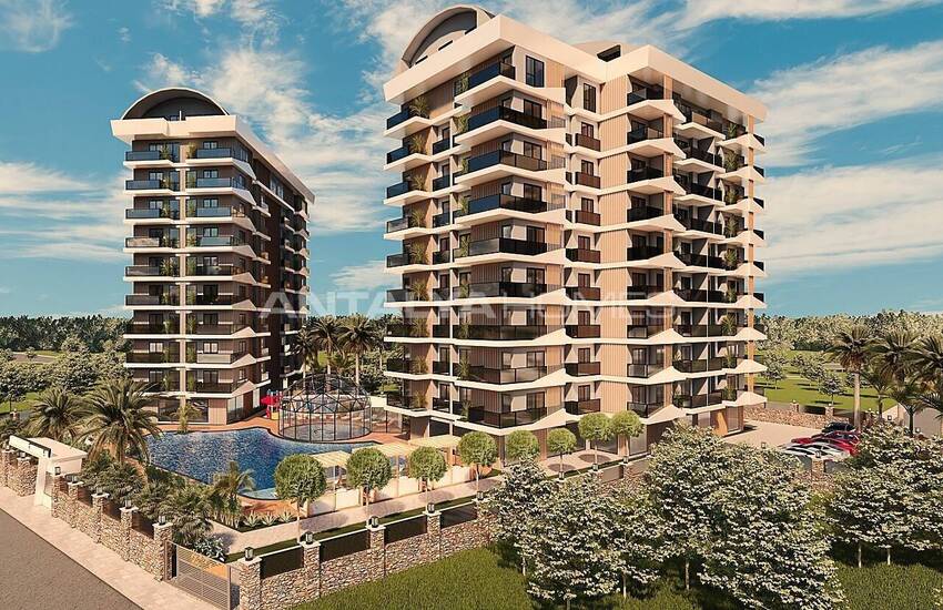 Centrally Located and New Build Flats for Sale in Alanya