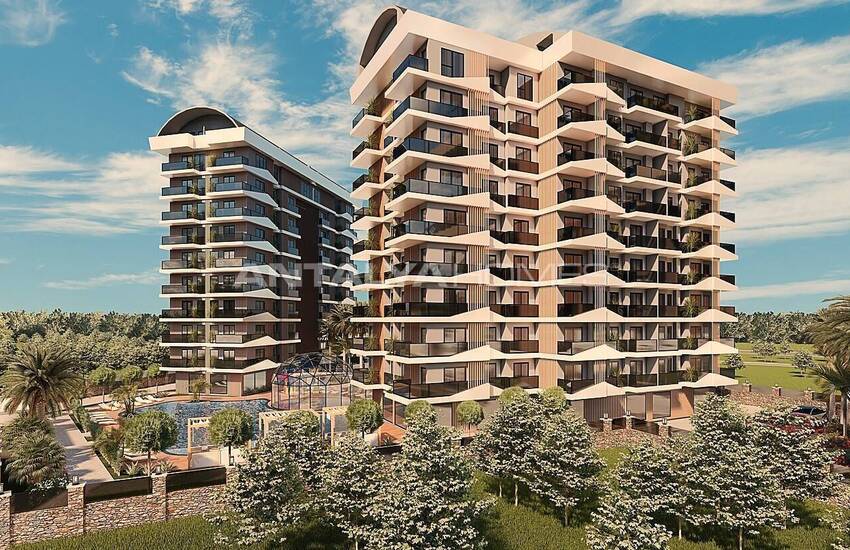 Квартиры в Новом Комплексе в Центре Аланьи 4