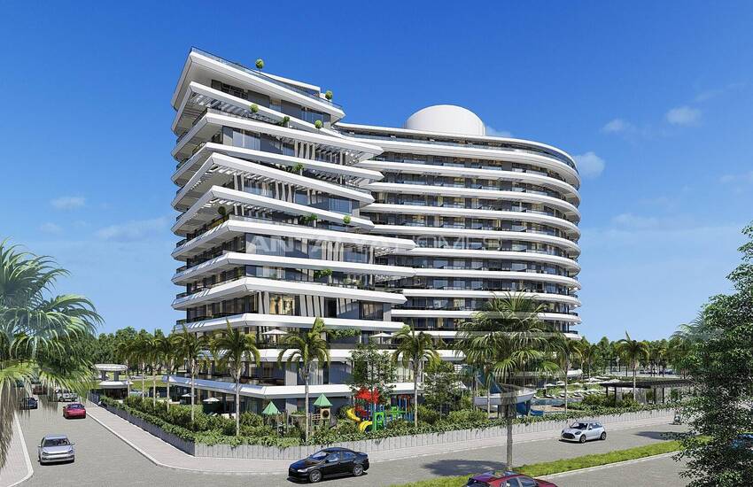 املاک و مستغلات برای فروش در یک مجتمع با امکانات رفاهی در آنتالیا 2