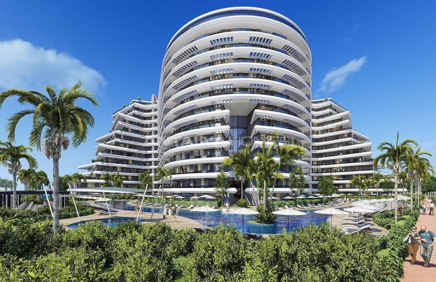 Real Estate for Sale in a Complex with Amenities in Antalya