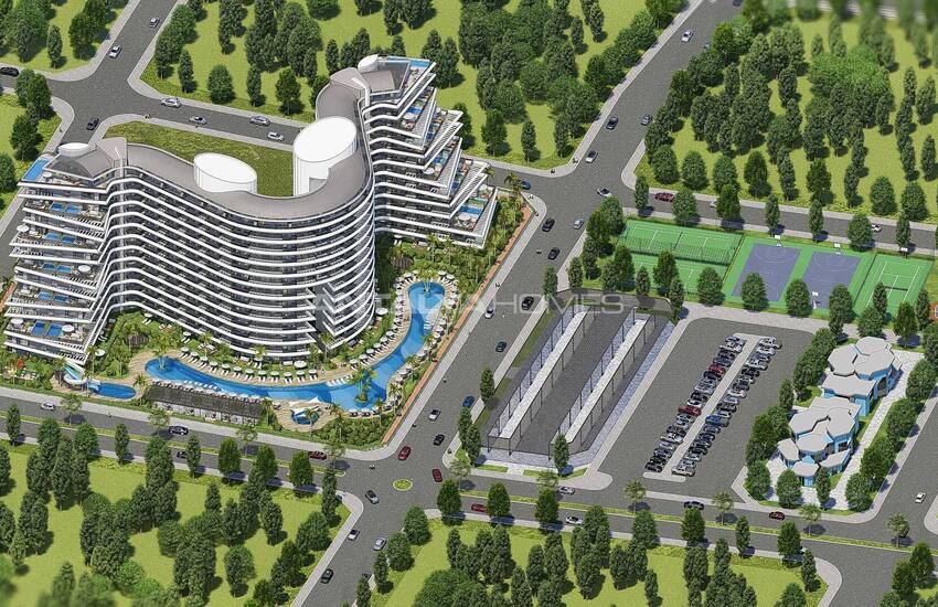 املاک و مستغلات برای فروش در یک مجتمع با امکانات رفاهی در آنتالیا 6