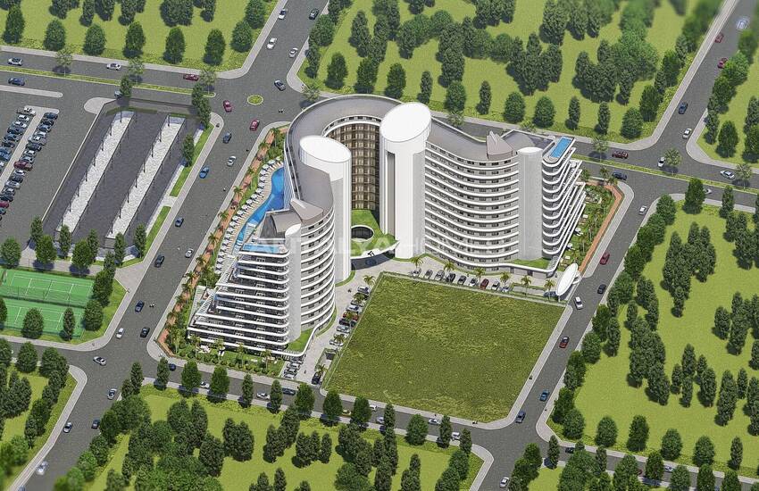 املاک و مستغلات برای فروش در یک مجتمع با امکانات رفاهی در آنتالیا 7