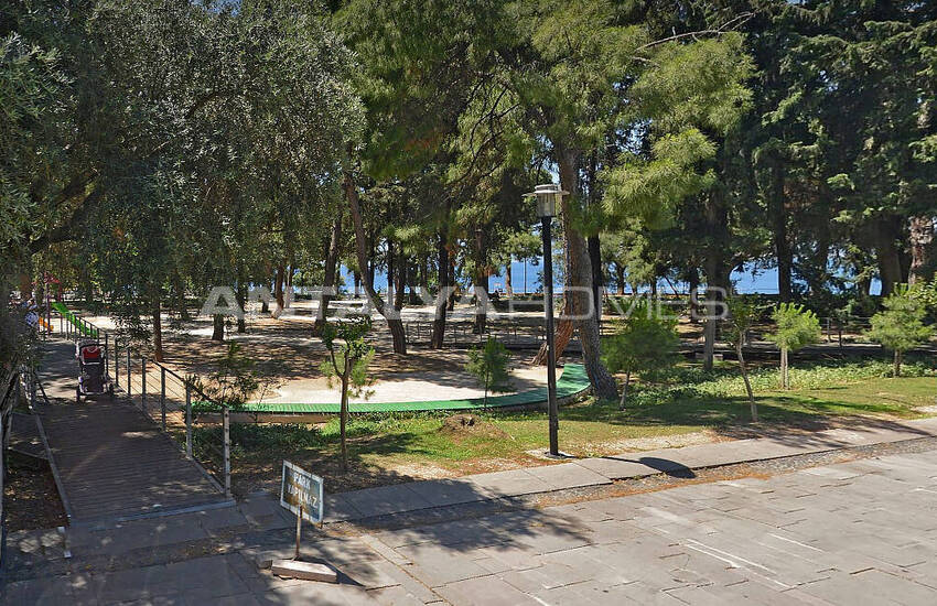 Land with Sea View and Commercial Zoning Permit in Antalya 1